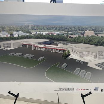 Toyota Direct - Under construction - what it will look like. - Used Car Dealers Near Me - Columbus, Ohio