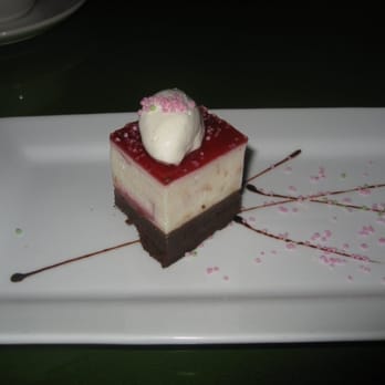 Morimoto - Our dessert, a cherry and dark chocolate deconstructed type of thing - Japanese Near Me - Philadelphia, Pennsylvania