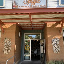 Exterior outside entrance of Kaffa Coffee and Wine Bar - Outside - Seattle, Washington Exterior outside entrance of Kaffa Coffee and Wine Bar - Outside - Seattle, Washington