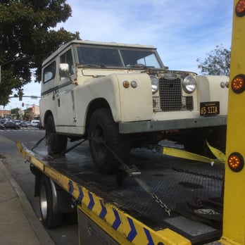 Euroland 4x4 - My 65 SIIA that had a stuck clutch cylinder; on its way to Euroland. - Auto Repair Near Me - San Francisco, California Euroland 4x4 - My 65 SIIA that had a stuck clutch cylinder; on its way to Euroland. - Auto Repair Near Me - San Francisco, California