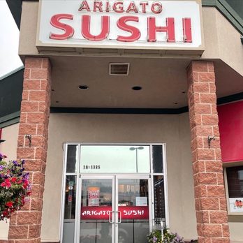Arigato Sushi - the entrance to the restaurant - Japanese Near Me - Kamloops, British Columbia