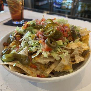 River Stone Grill - Nachos with Chicken - Bars Near Me - Perry Hall, Maryland River Stone Grill - Nachos with Chicken - Bars Near Me - Perry Hall, Maryland