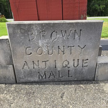Brown County Antique Mall - At the base of exterior sign - Antiques Near Me - Nashville, Indiana Brown County Antique Mall - At the base of exterior sign - Antiques Near Me - Nashville, Indiana