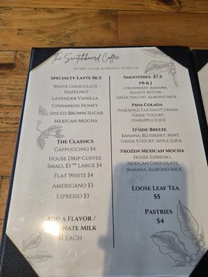 Menu photo 3 The Switchboard Oceanside, CA