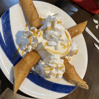 ZABB Thai OKC - Fried banana coconut ice cream - Thai Near Me - Oklahoma City, Oklahoma ZABB Thai OKC - Fried banana coconut ice cream - Thai Near Me - Oklahoma City, Oklahoma