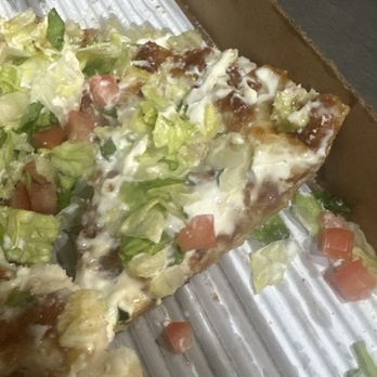 Jet's Pizza - 8 pounds of mayonnaise on a pizza. - Pizza Near Me - San Antonio, Texas
