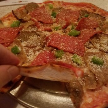 Eddie's Pizza - Sausage pepperoni peppes really good - Pizza Near Me - New Hyde Park, New York