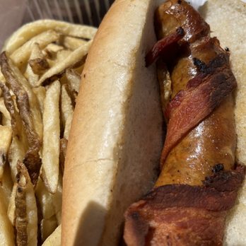 Josie’s Hideout Saloon - Bacon wrapped sausage - American Near Me - Santa Ysabel, California