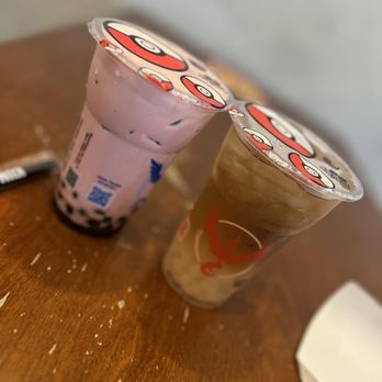 Kung Fu Tea - two cups of tea on a table - Bubble Tea Near Me - Rancho Cucamonga, California Kung Fu Tea - two cups of tea on a table - Bubble Tea Near Me - Rancho Cucamonga, California
