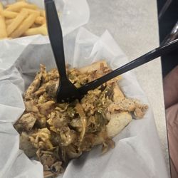 Hwy 55 Burgers Shakes & Fries - Chicken Cheesesteak with all the fixings