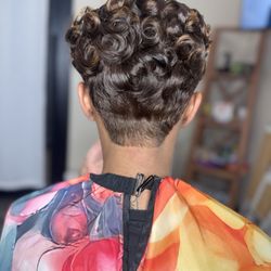 Beauty Unleashed By Chatira - Pixie cut and color