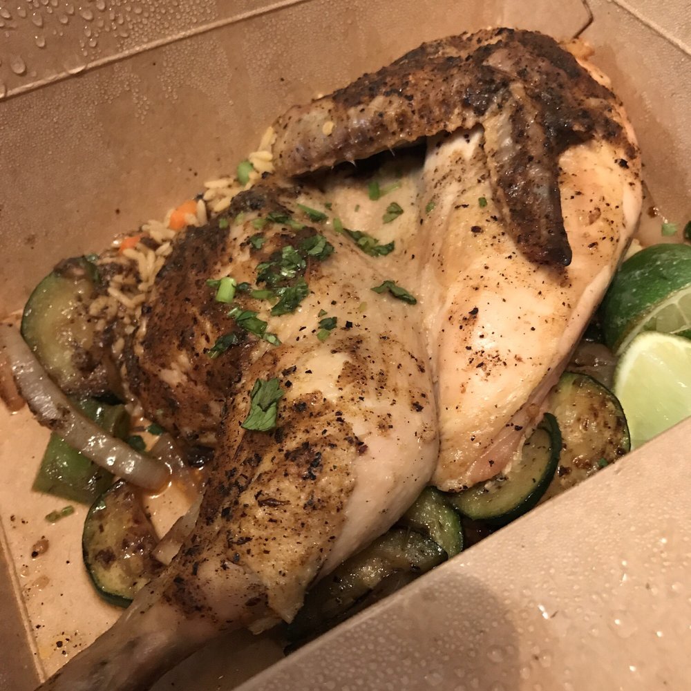 Riobamba - Roasted chicken dinner with rice n veggies - Tacos Near Me - Glenview, Illinois Riobamba - Roasted chicken dinner with rice n veggies - Tacos Near Me - Glenview, Illinois