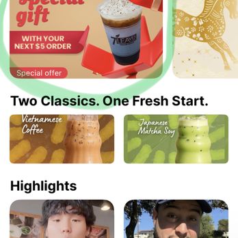 7 Leaves Cafe - Bubble Tea Near Me - Campbell, California