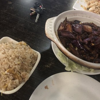 Asia Kitchen - Eggplant and Ground Pork with Garlic Sauce in Clay Pot - Chinese Near Me - Knoxville, Tennessee Asia Kitchen - Eggplant and Ground Pork with Garlic Sauce in Clay Pot - Chinese Near Me - Knoxville, Tennessee