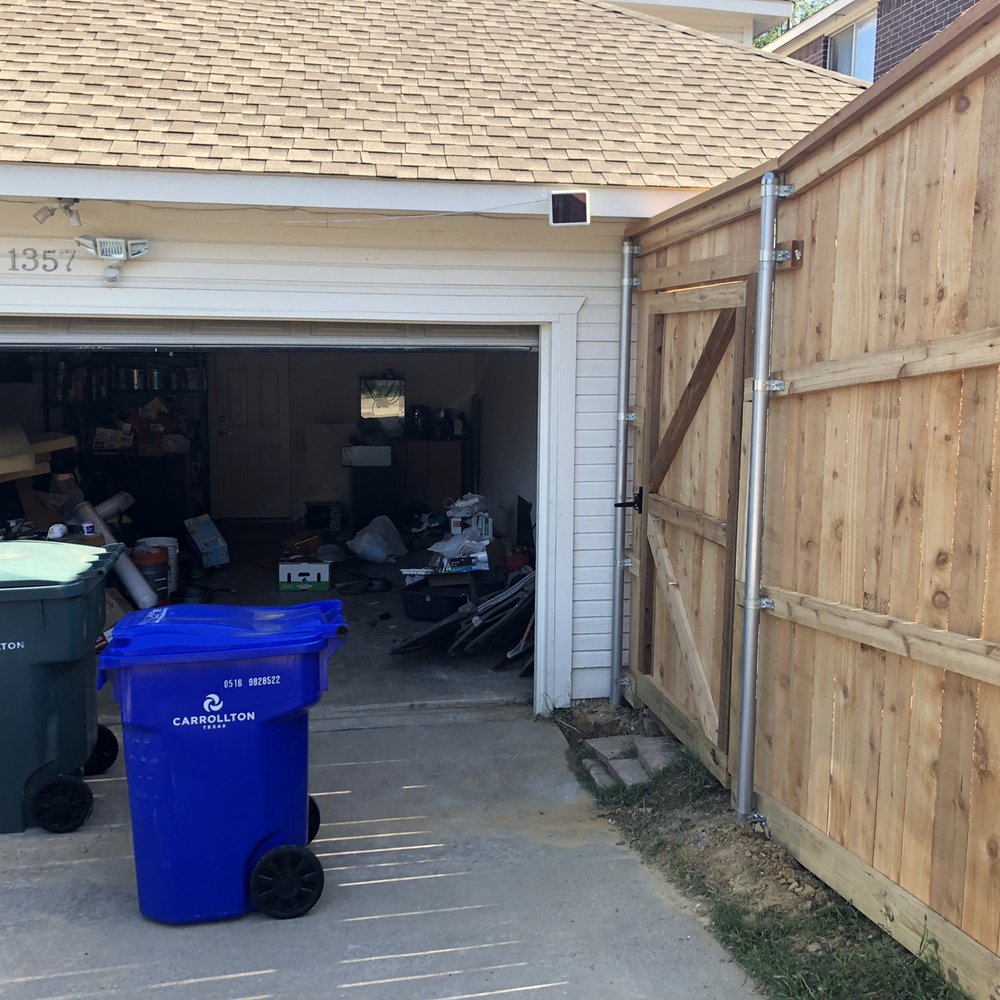 Reformed Outdoor Structures - Beautiful! Sorry for all of our junk, ignore it. - Patio Coverings Near Me - Dallas, Texas