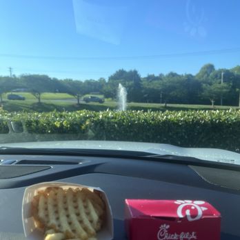 Chick-fil-A - Chick-fil-A waterfront dining in Weddington , NC - Fast Food Near Me - Matthews, North Carolina