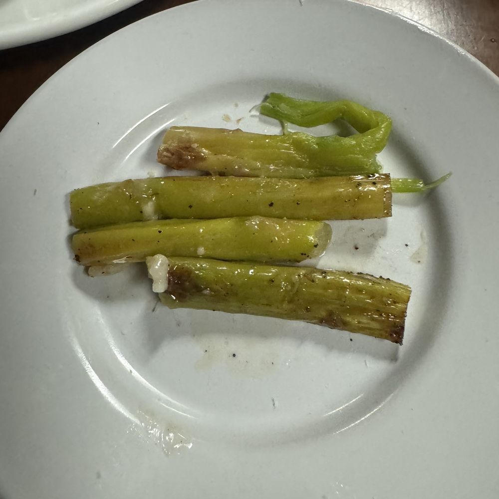 Ends of the asparagus were tough