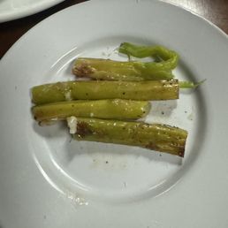 Ends of the asparagus were tough Ends of the asparagus were tough