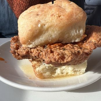 Gracie's Luncheonette - Hot Chicken Biscuit - American Near Me - Leeds, New York