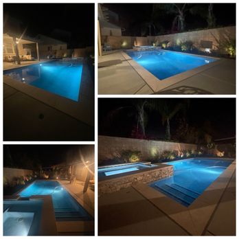 K. Rainey Construction - Pool and Spa lights that change colors too. - General Contractors Near Me - Menifee, California K. Rainey Construction - Pool and Spa lights that change colors too. - General Contractors Near Me - Menifee, California