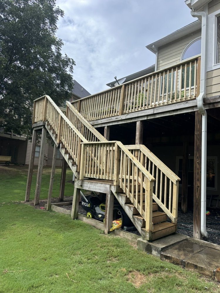 Slide of Deck Builders Tyler