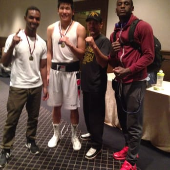 Luyando Boxing - Coach being proud of his boxers. - Boxing Near Me - Champaign, Illinois