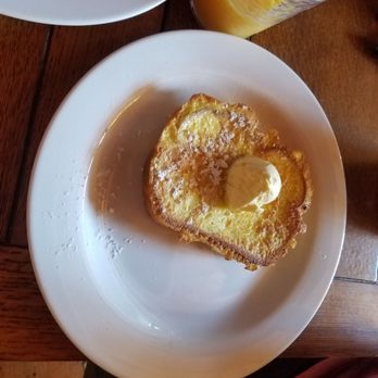 Camp 18 Restaurant - The amazing french toast. Gets an A+ from my daughter - American Near Me - Seaside, Oregon Camp 18 Restaurant - The amazing french toast. Gets an A+ from my daughter - American Near Me - Seaside, Oregon