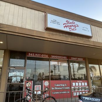 Uncle Henry's Deli - Outside - Delis Near Me - Downey, California Uncle Henry's Deli - Outside - Delis Near Me - Downey, California
