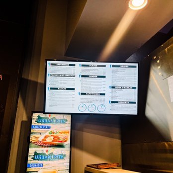 Urban Pita - menus on a large screen - Falafel Near Me - Tucson, Arizona Urban Pita - menus on a large screen - Falafel Near Me - Tucson, Arizona