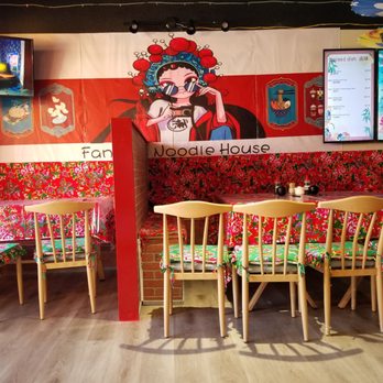 Fang's Noodle House - Very bright and happy interior! - Chinese Near Me - Kirkland, Washington Fang's Noodle House - Very bright and happy interior! - Chinese Near Me - Kirkland, Washington