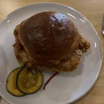 Clyde's Fine Diner - Pork loin, yes to all of it! Perfect flavor combination! - Diners Near Me - Des Moines, Iowa