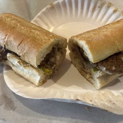 Sawtelle's Pizza - Cheeseburger sub -- Large