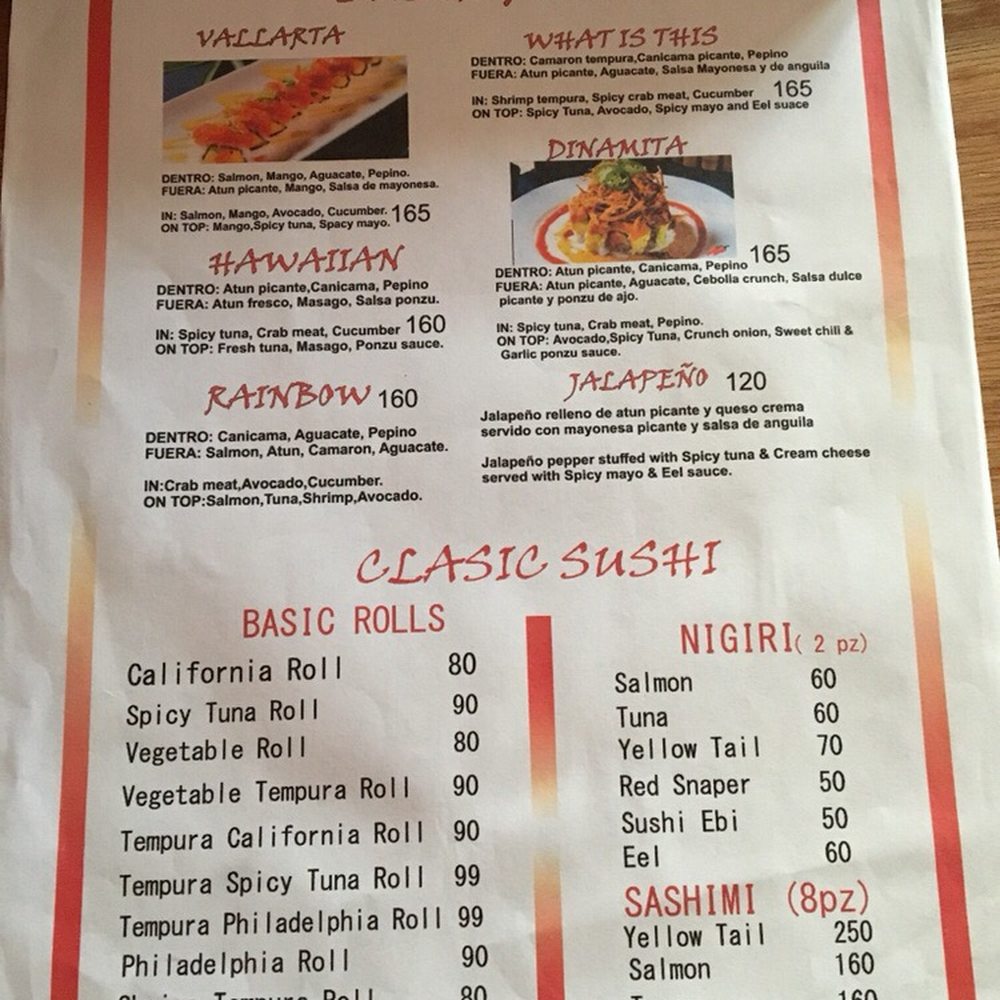 Yamada Sushi - Sushi Bars Near Me - Puerto Vallarta, JAL Yamada Sushi - Sushi Bars Near Me - Puerto Vallarta, JAL
