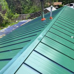 JCS Builder - Standing seam metal roof install - Durable, energy-efficient, and built to last in Humboldt County's weather.