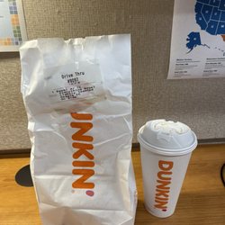 Dunkin' - Order was not quite correct.
