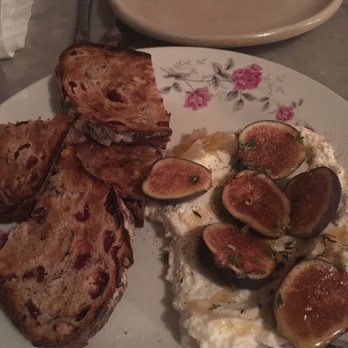 Milkflower - Ricotta and figs with fruit nut bread - Pizza Near Me - Astoria, New York Milkflower - Ricotta and figs with fruit nut bread - Pizza Near Me - Astoria, New York