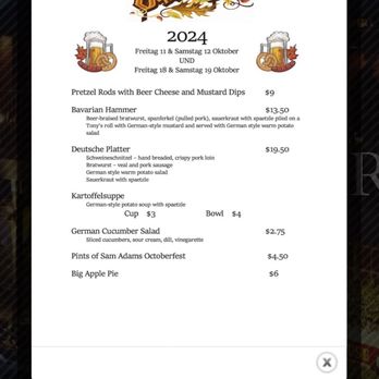 Boulevard Grill & Warehouse - Oktoberfest menu - New American Near Me - Johnstown, Pennsylvania Boulevard Grill & Warehouse - Oktoberfest menu - New American Near Me - Johnstown, Pennsylvania