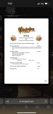 Menu photo 1 Boulevard Grill & Warehouse Johnstown, PA Menu photo 1 Boulevard Grill & Warehouse Johnstown, PA