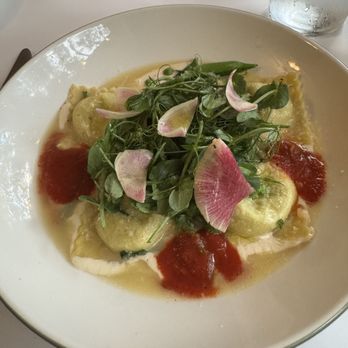 The Depot Restaurant - Pea ravioli - Italian Near Me - Sonoma, California The Depot Restaurant - Pea ravioli - Italian Near Me - Sonoma, California