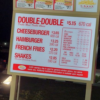 In-N-Out Burger - Drive thru menu - Fast Food Near Me - West Covina, California In-N-Out Burger - Drive thru menu - Fast Food Near Me - West Covina, California