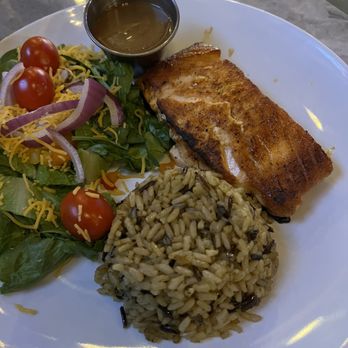 Congregate Kitchen & Lounge - Chili glazed salmon - Breakfast & Brunch Near Me - Houston, Texas