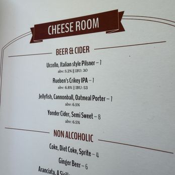 Cheese Room Seattle - beer & cider - Italian Near Me - Seattle, Washington