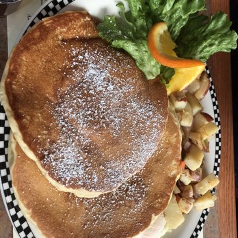 Black Bear Diner Fresno - Pancakes and eggs with a side of potatoes - Diners Near Me - Fresno, California Black Bear Diner Fresno - Pancakes and eggs with a side of potatoes - Diners Near Me - Fresno, California