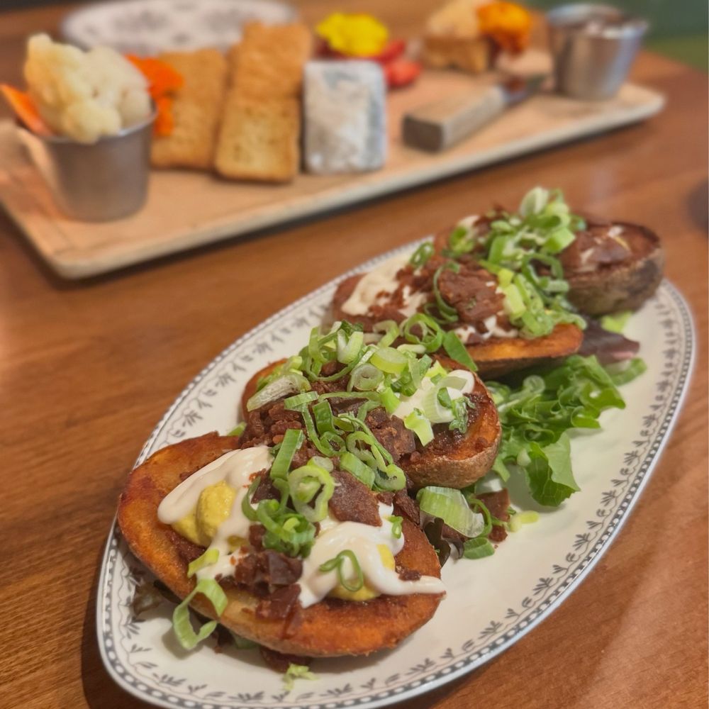DC Vegan - Potato Skins - Vegan Near Me - Washington, DC, District of Columbia