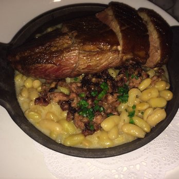 Pascal & Sabine - Duck cassoulet, Devine!!! - French Near Me - Asbury Park, New Jersey