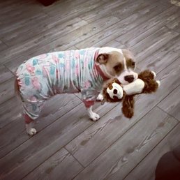 Nahla happy with her visit to Kind and ready for bed