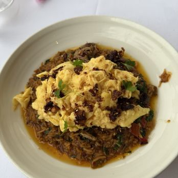 Mister A's - Dirty rice with duck - New American Near Me - San Diego, California