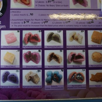 Two Ladies Kitchen - Different kind of Mochi's too choose from. - Bakeries Near Me - Hilo, Hawaii