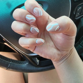 Happy Nails - Fun baby almond nails! - Nail Salons Near Me - Clearwater, Florida