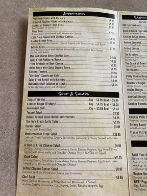 Menu photo 1 Oakdale Inn Oakdale, PA